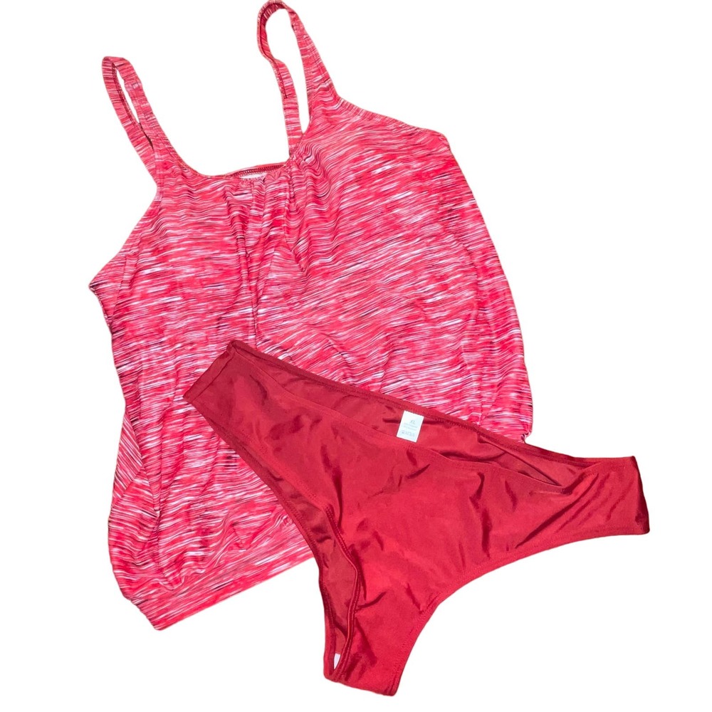 Blouson Tankini set, red, XL no brand NWTO